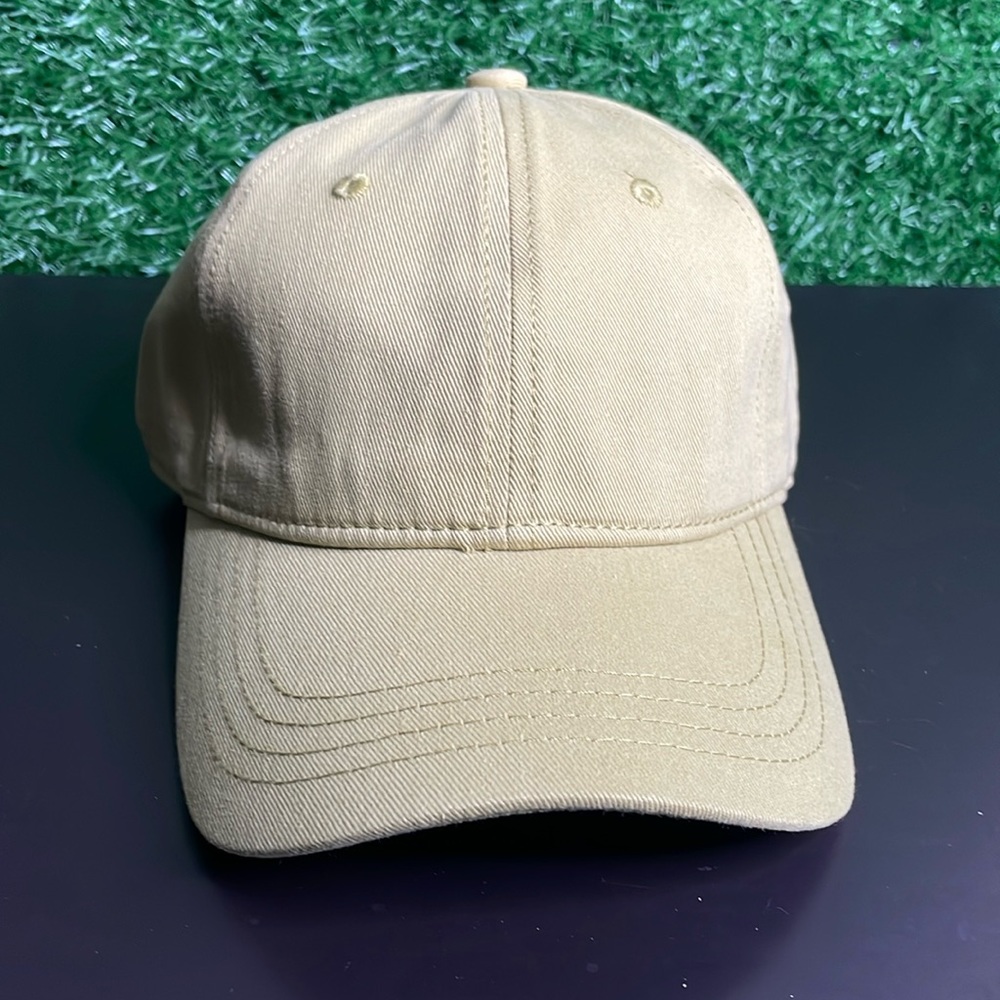 Tan Blank caps 🧢